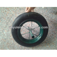 14 inches wheel barow solid rubber wheel for wheelbarrow ,trolley